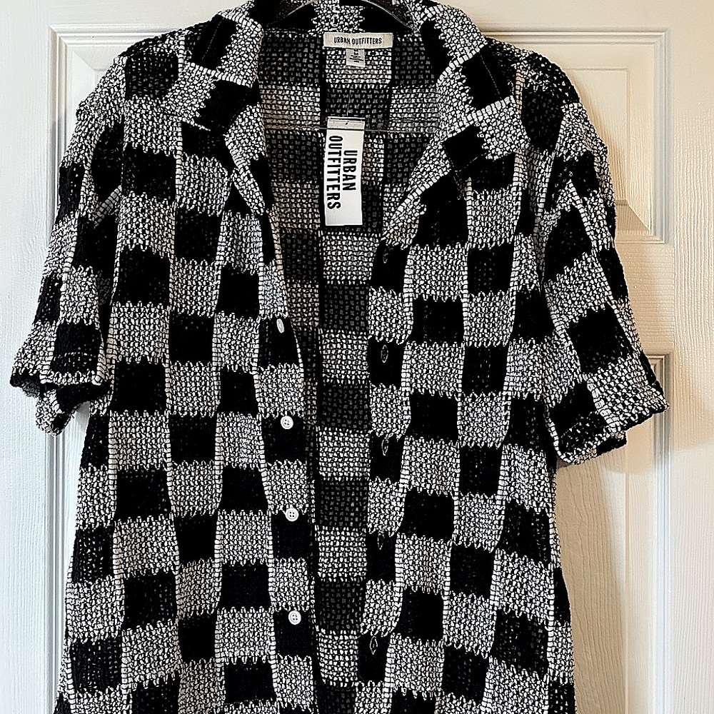 Urban Outfitters Knit Button Up Top